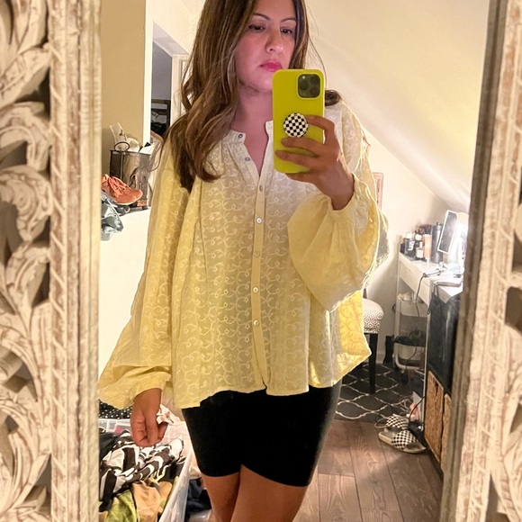 Free people eyelet blouse - Picture 6 of 13
